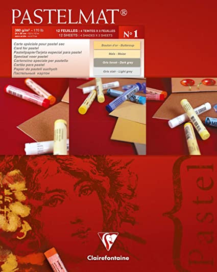 Papier Pastelmat pour pastel sec/huile